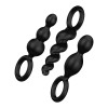 Satisfyer Booty Call Set Of 3 Black Anal Plugs Satisfyer Booty Call Set Of 3 Black Anal Plugs