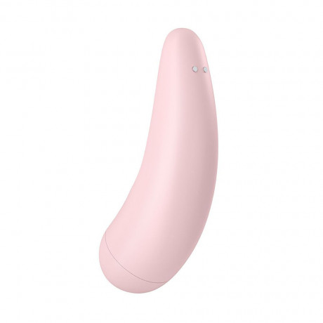 Satisfyer App Enabled Curvy 2 Plus Clitoral Massager Pink Satisfyer App Enabled Curvy 2 Plus Clitoral Massager Pink
