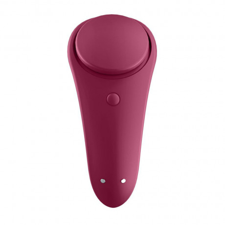 Satisfyer App Enabled Sexy Secret Panty Vibrator Wine Red Satisfyer App Enabled Sexy Secret Panty Vibrator Wine Red