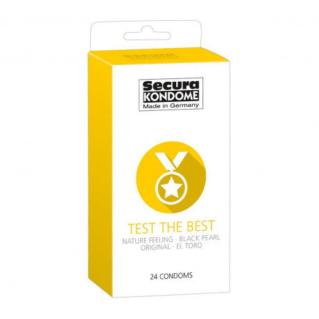 Secura Kondome Test The Best Mixed x24 Condoms Secura Kondome Test The Best Mixed x24 Condoms