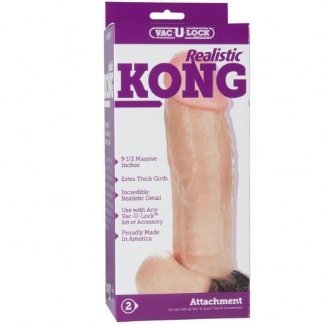 VacULock Kong Realistic Dong Attachment