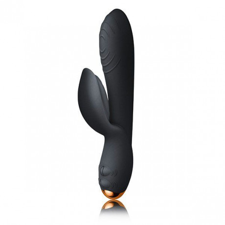 Rocks Off Everygirl Black Rechargeable Rabbit Vibrator Rocks Off Everygirl Black Rechargeable Rabbit Vibrator
