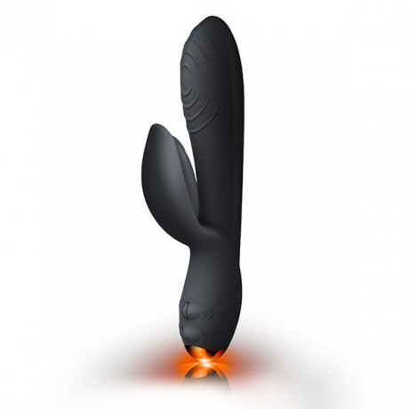 Rocks Off Everygirl Black Rechargeable Rabbit Vibrator Rocks Off Everygirl Black Rechargeable Rabbit Vibrator