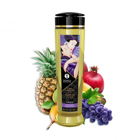 Shunga Massage Oil Libido Exotic Fruits 240ml Shunga Massage Oil Libido Exotic Fruits 240ml