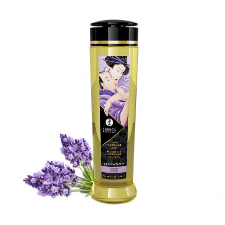 Shunga Massage Oil Sensation Lavender 240ml Shunga Massage Oil Sensation Lavender 240ml