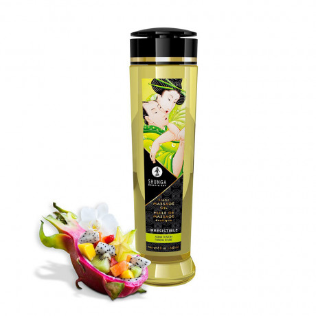 Shunga Massage Oil Irresistible Asian Fusion 240ml Shunga Massage Oil Irresistible Asian Fusion 240ml
