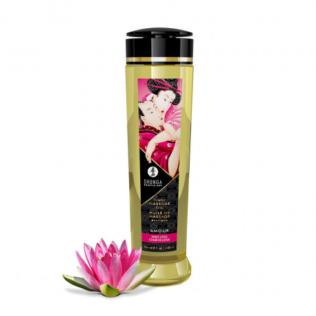 Shunga Massage Oil Amour Sweet Lotus 240ml Shunga Massage Oil Amour Sweet Lotus 240ml
