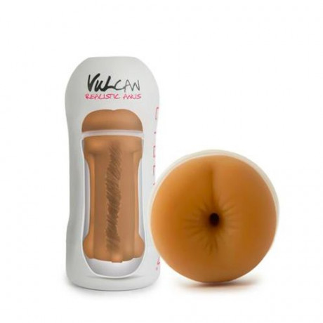 Vulcan Cyberskin Realistic Anus Mocha Masturbator Vulcan Cyberskin Realistic Anus Mocha Masturbator