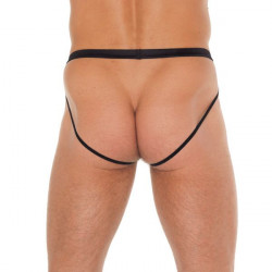 Mens Black Pouch With Jockstraps Mens Black Pouch With Jockstraps