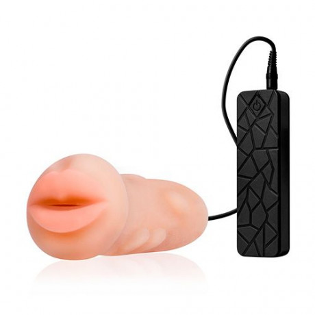 Realstuff Lifelike Mouth Vibrating Stroker Realstuff Lifelike Mouth Vibrating Stroker