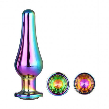 Gleaming Butt Plug Set Multicoloured Gleaming Butt Plug Set Multicoloured