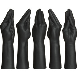 Kink Dual Density SECONDSKYN Fist Stretching Hand Black Kink Dual Density SECONDSKYN Fist Stretching Hand Black