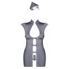 Obsessive Grey Stewardess Costume Obsessive Grey Stewardess Costume