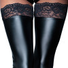 Noir Handmade Black Footless Lace Top Stockings Noir Handmade Black Footless Lace Top Stockings