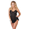 Cottelli Open Babydoll And String Back Cottelli Open Babydoll And String Back