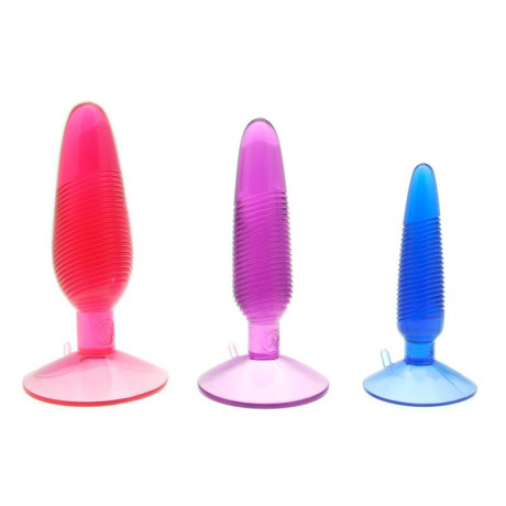 Twirly Trio Butt Plugs Twirly Trio Butt Plugs