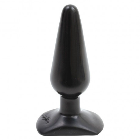 Butt Plug Black Medium 5 Inches Butt Plug Black Medium 5 Inches