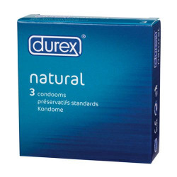 Natural x 3 Condoms