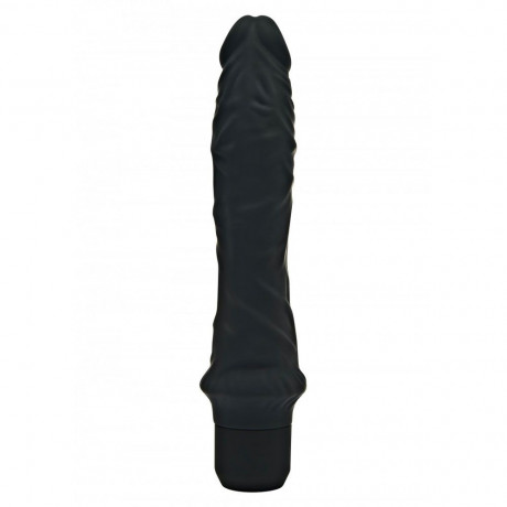 Toy Joy Get Real Classic Silicone Vibrator Black Toy Joy Get Real Classic Silicone Vibrator Black