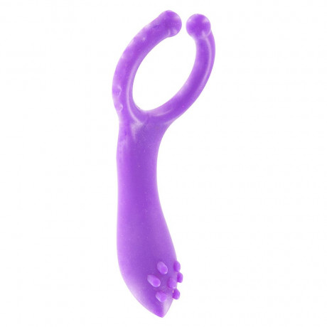 Toy Joy Vibrating ClitStim CRing Purple Toy Joy Vibrating ClitStim CRing Purple