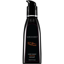 Wicked Aqua Heat Waterbased Warming Lubricant 60mls Wicked Aqua Heat Waterbased Warming Lubricant 60mls