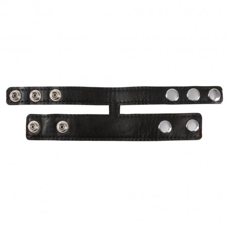 Rebel Mens Gear Cock Strap With Ball Stretcher