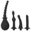 Black Velvet Douche With Four Attachments