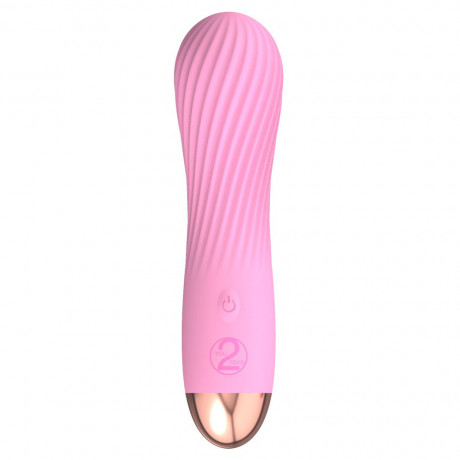 Cuties Silk Touch Rechargeable Mini Vibrator Pink Cuties Silk Touch Rechargeable Mini Vibrator Pink