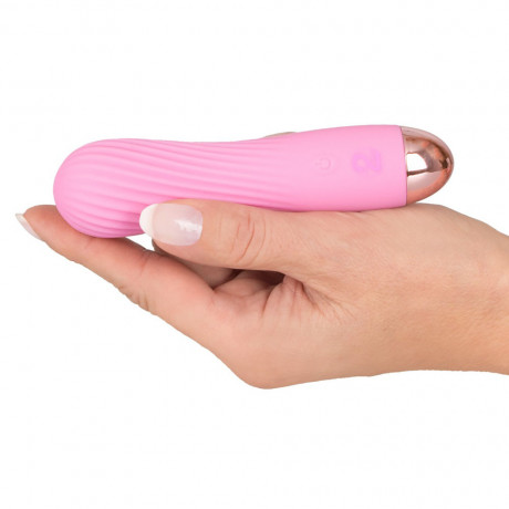 Cuties Silk Touch Rechargeable Mini Vibrator Pink Cuties Silk Touch Rechargeable Mini Vibrator Pink