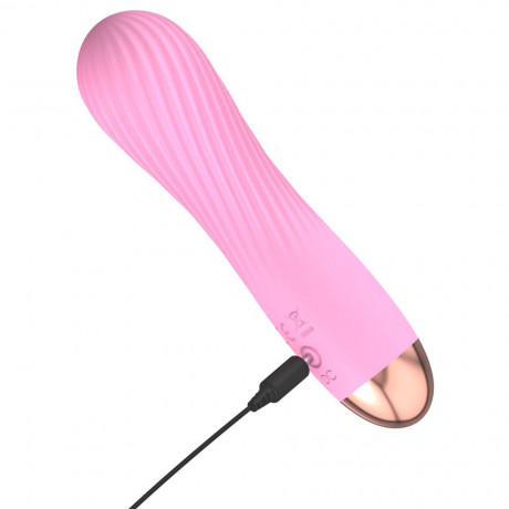 Cuties Silk Touch Rechargeable Mini Vibrator Pink Cuties Silk Touch Rechargeable Mini Vibrator Pink