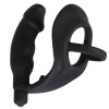 Black Velvets Cock Ring And Vibrating Anal Plug Black Velvets Cock Ring And Vibrating Anal Plug