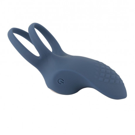 Rechargeable Silicone Vibrating Double Ring
