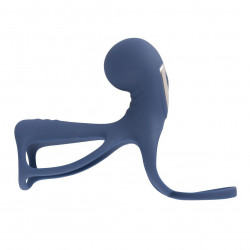 Rechargeable Vibrating Cock Sleeve With Ball Ring