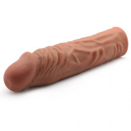 Penis Extender 7.4 Inches Flesh Brown Penis Extender 7.4 Inches Flesh Brown