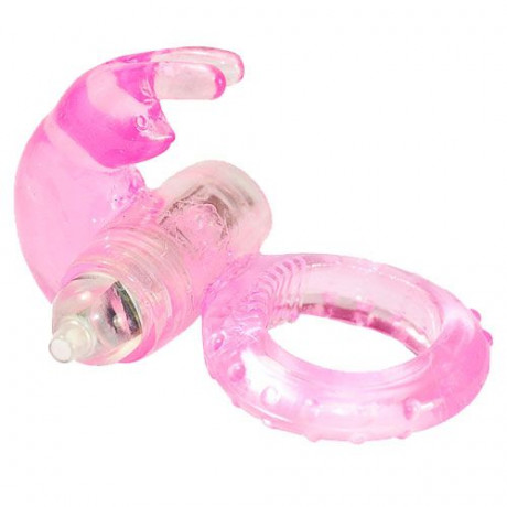Pink Jelly Vibrating Rabbit Cock Ring Pink Jelly Vibrating Rabbit Cock Ring