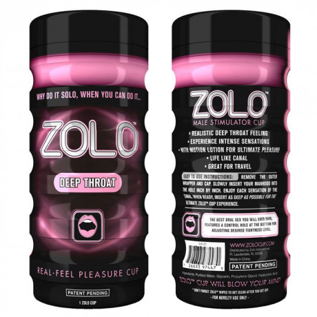 Zolo Deep Throat Masturbator Cup Zolo Deep Throat Masturbator Cup