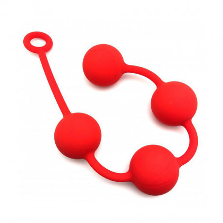 Red Quartet Anal Balls 5cm Red Quartet Anal Balls 5cm