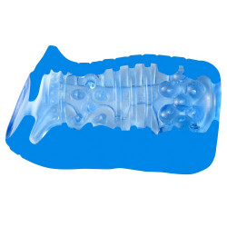Fleshskins Grip Blue Ice Masturbator Fleshskins Grip Blue Ice Masturbator