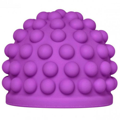 Wand Essentials Purple Massage Bumps Silicone Attachment