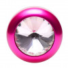 Solitaire Gem Accented Aluminum Anal Plug Solitaire Gem Accented Aluminum Anal Plug