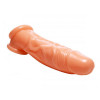 Realistic Flesh Penis Enhancer and Ball Stretcher 8 Inches Realistic Flesh Penis Enhancer and Ball Stretcher 8 Inches