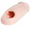 Really Ample Wide Penis Enhancer Sheath Flesh Really Ample Wide Penis Enhancer Sheath Flesh