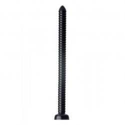 Hosed 19 Inch Ribbed Anal Snake Dildo