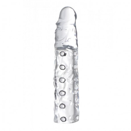 Size Matters 3 Inch Clear Penis Enhancer Sleeve Size Matters 3 Inch Clear Penis Enhancer Sleeve