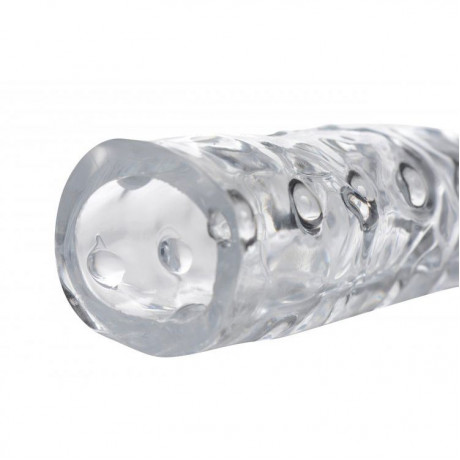 Size Matters 3 Inch Clear Penis Enhancer Sleeve Size Matters 3 Inch Clear Penis Enhancer Sleeve