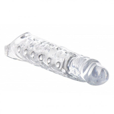 Size Matters 3 Inch Clear Penis Extender Sleeve Size Matters 3 Inch Clear Penis Extender Sleeve