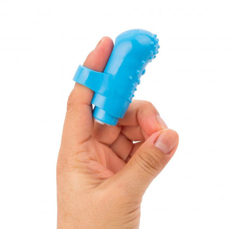 Screaming O Charged FingO Blue Mini Vibrator Screaming O Charged FingO Blue Mini Vibrator