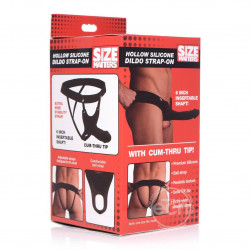 Size Matters Hollow Silicone Dildo StrapOn