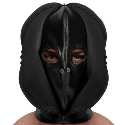 Strict Zip Front Bondage Hood
