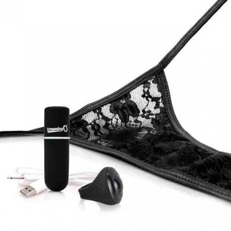 My Secret Screaming O Charged Black Remote Control Panty Vibe My Secret Screaming O Charged Black Remote Control Panty Vibe